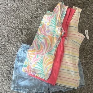 Old Navy Tank Bundle & Shorts